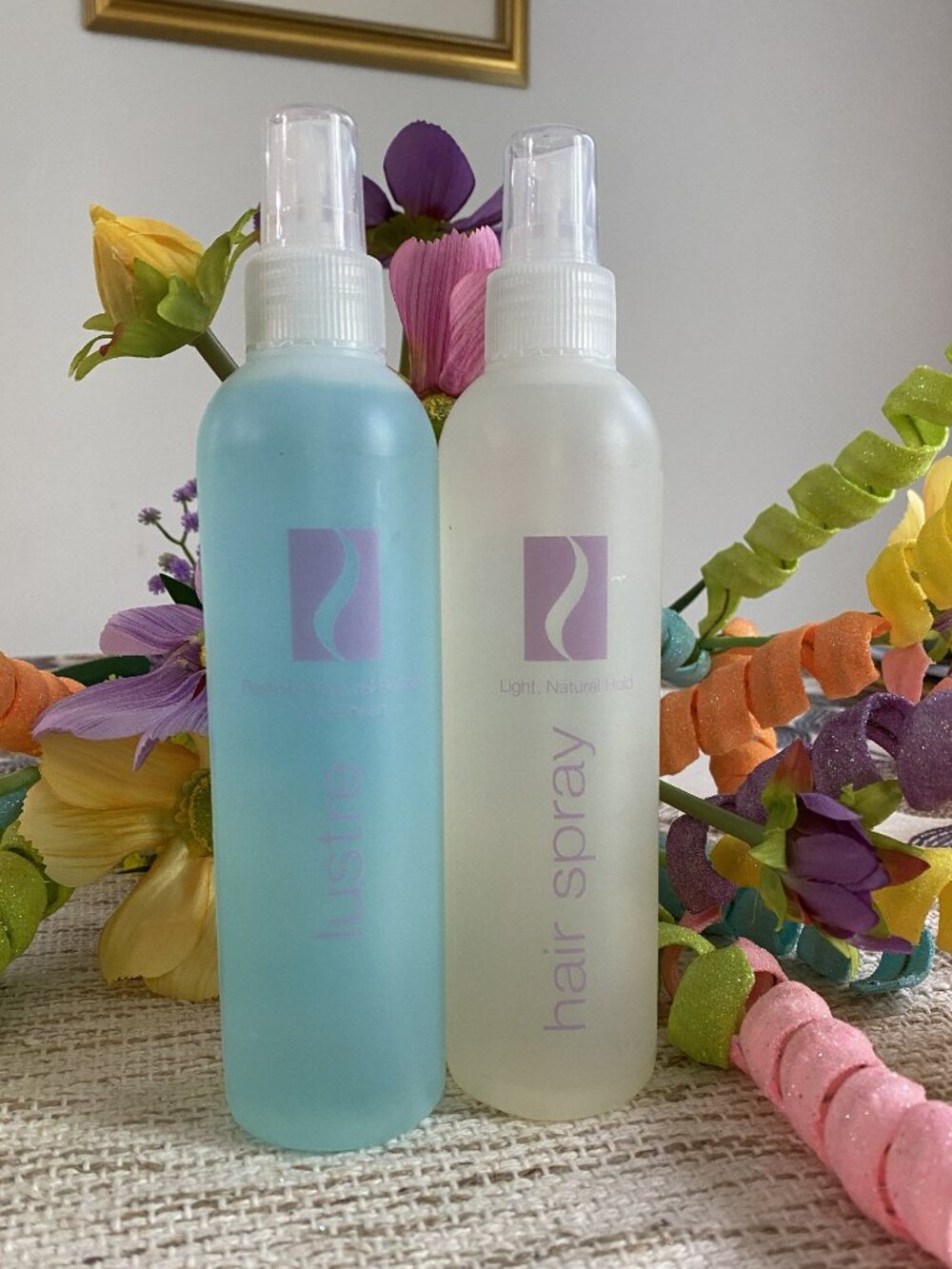WIG PRODUCTS BUNDLE NWT-1 WIG HAIR SPRAY & 1 WIG LUSTRE SPRAY-RESTORES NAT.SOFT
